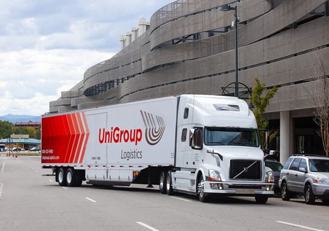 UniGroup Logistics truck